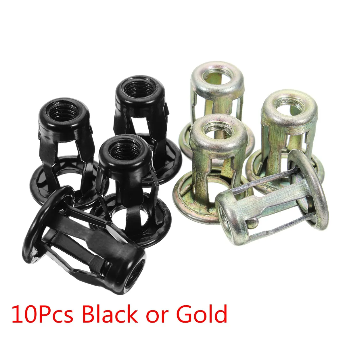 

10Pcs for Audi A3 A4L A6L A8 Q3 Q5 Q7 Car License Plate Install Fastener Front/Back Metal Screw Base Fixed Clips