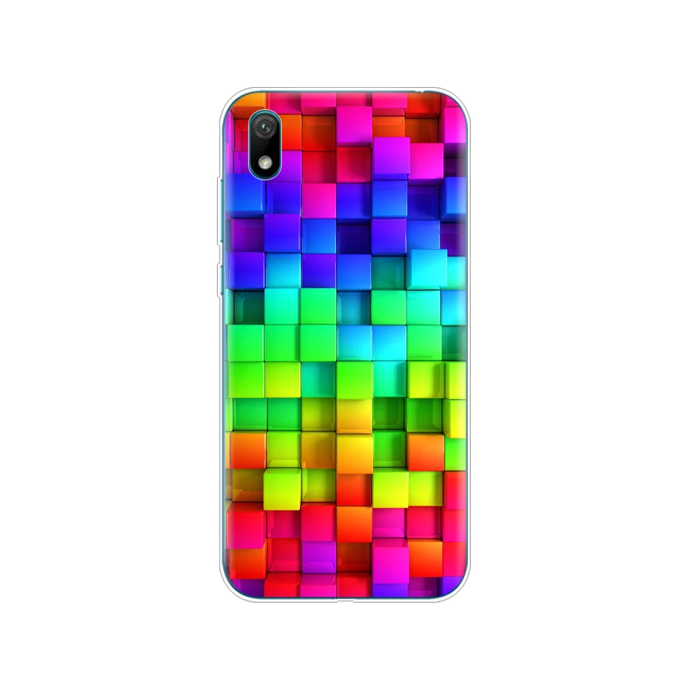 Для huawei y5 силиконовый чехол ТПУ задняя крышка мягкий чехол для телефона для huawei Y5 coque бампер 5,71 дюймов защитный рисунок - Цвет: 61736