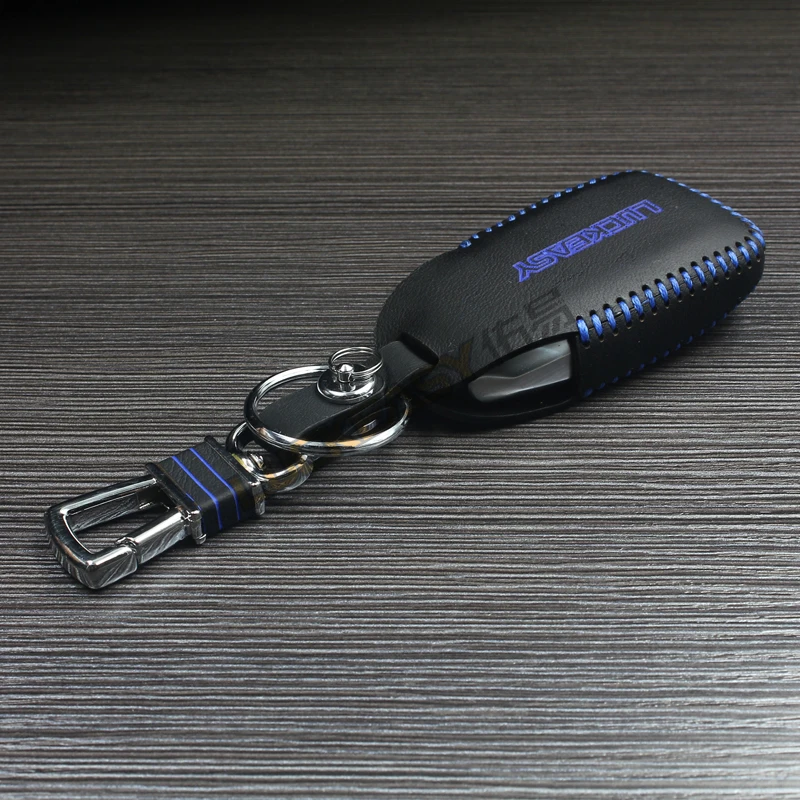 Чехол из натуральной кожи для ключей автомобиля Subaru XV BRZ Forester Legacy Outback Key holder