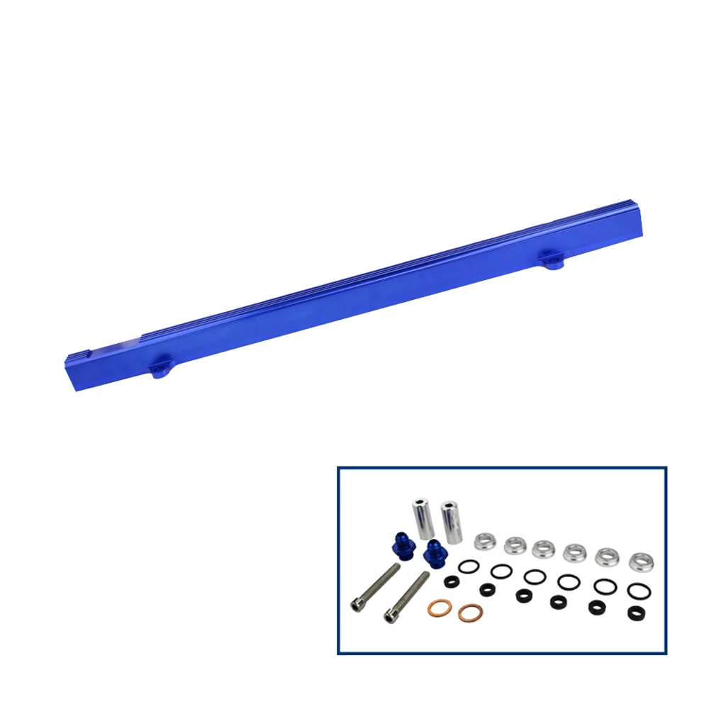 HQ Топ подачи инжектор высокого потока Топливная рейка комплект для Nissan Skyline RB25 ECR33