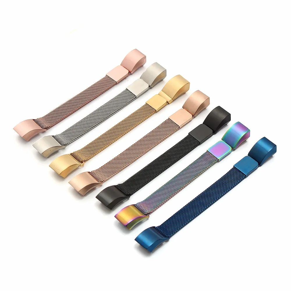 JoyozyFitbit Alta HR и полосы металлическая сетка Петля из нержавеющей стали Сменные