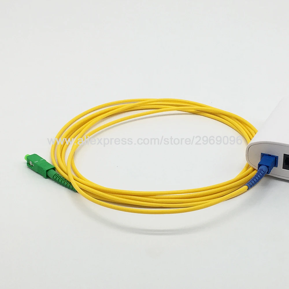 Оптоволоконный Соединительный шнур Джампер кабеля SC/APC SC/UPC 3 метра SM одномодовый