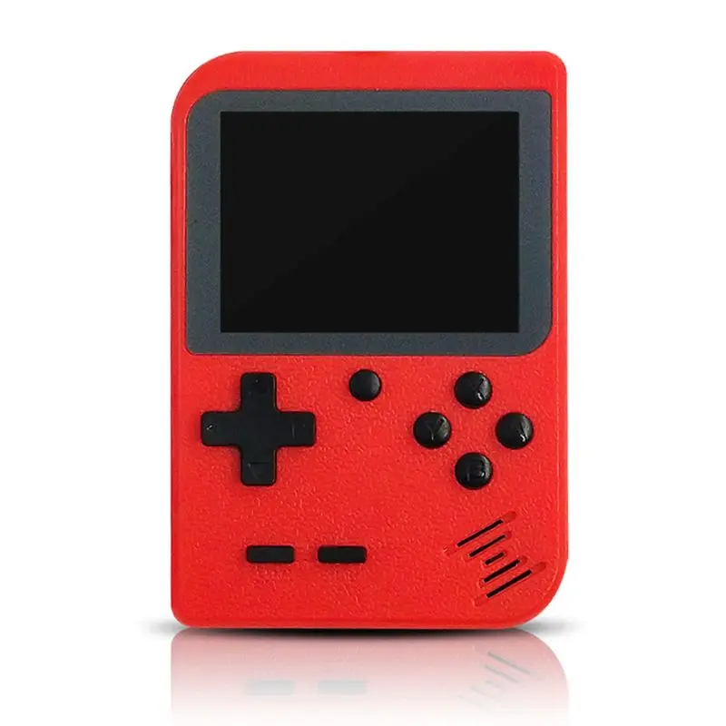 Red 1 Ретро портативная мини портативная игровая консоль 8-Bit 2,8 в цвете ЖК-экран Встроенный 400 игр детский видео Ручной игровой плеер - Цвет: Red 1