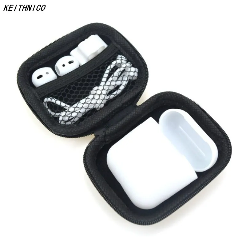 AirPods чехол AirPods аксессуары защитный чехол с зажимом держатель/ремешок/ушные крючки/чехол для хранения для Apple Airpod