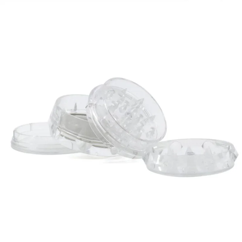 Барабанная пластиковая 4-слойная дробилка для табака травяной измельчитель