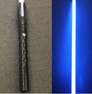 Black HD bluelight Люки черная серия световой меч Люка Скайуокера джедай синий Вейдер меч 100 см электронная игрушечная лампа может быть небольшим столкновением Рождественский подарок - Цвет: Black HD bluelight