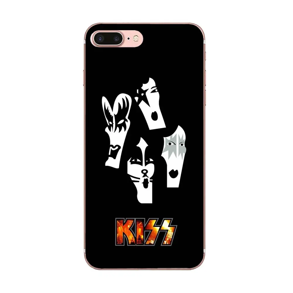 ТПУ кожа Paintin Kiss Let's Rock Band для Sony Xperia Z Z1 Z2 Z3 Z4 Z5 compact Mini M2 M4 M5 T3 E3 E5 XA XA1 XZ Premium |