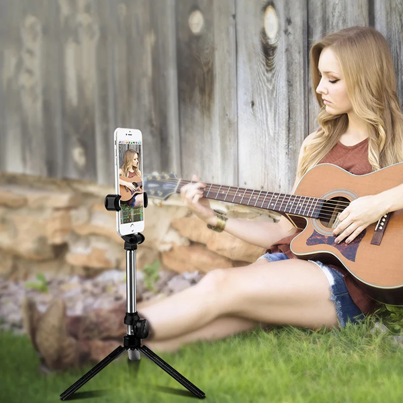 Беспроводная селфи палка 4 в 1 с Bluetooth и пультом дистанционного управления для iPhone