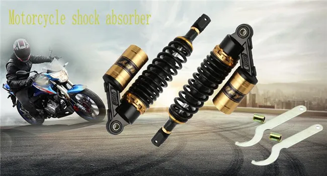 Амортизирующая Подвеска для мотоцикла HONDA HUSQVARNA YMAHA SUZUKI Kawasaki 280 мм 295 320 340 360 375 390 415 |