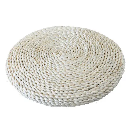 

Natural Corn Husk Straw Braid Mat Meditation Cushion Tatami Futon Thickening Yoga Circle Handmade free shipping