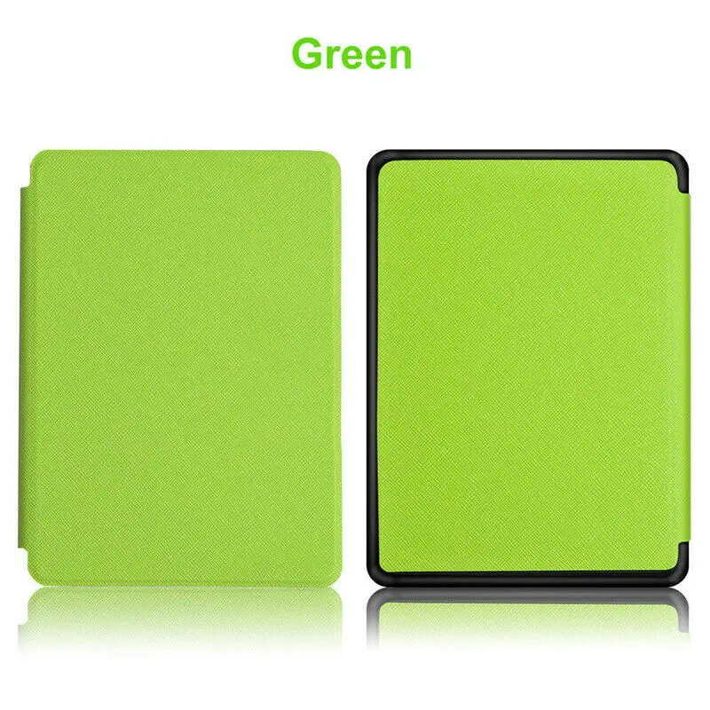 Green Крышка чехол для Amazon все новые kindle со встроенным фронтальным светильник читалка Новинка kindle touch 10th(10th Gen - Цвет: Green