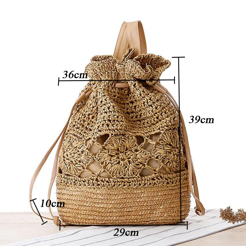 2019 новый летний Рюкзак Mochila элегантный дизайн ручная работа ажурный рюкзак