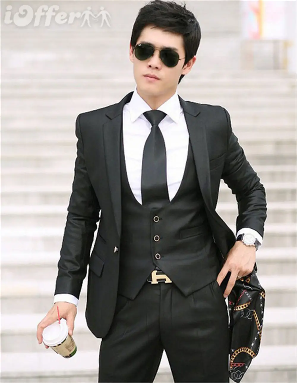 Мужской костюм 2017 новейший дизайн пальто брюки брендовая одежда роскошные