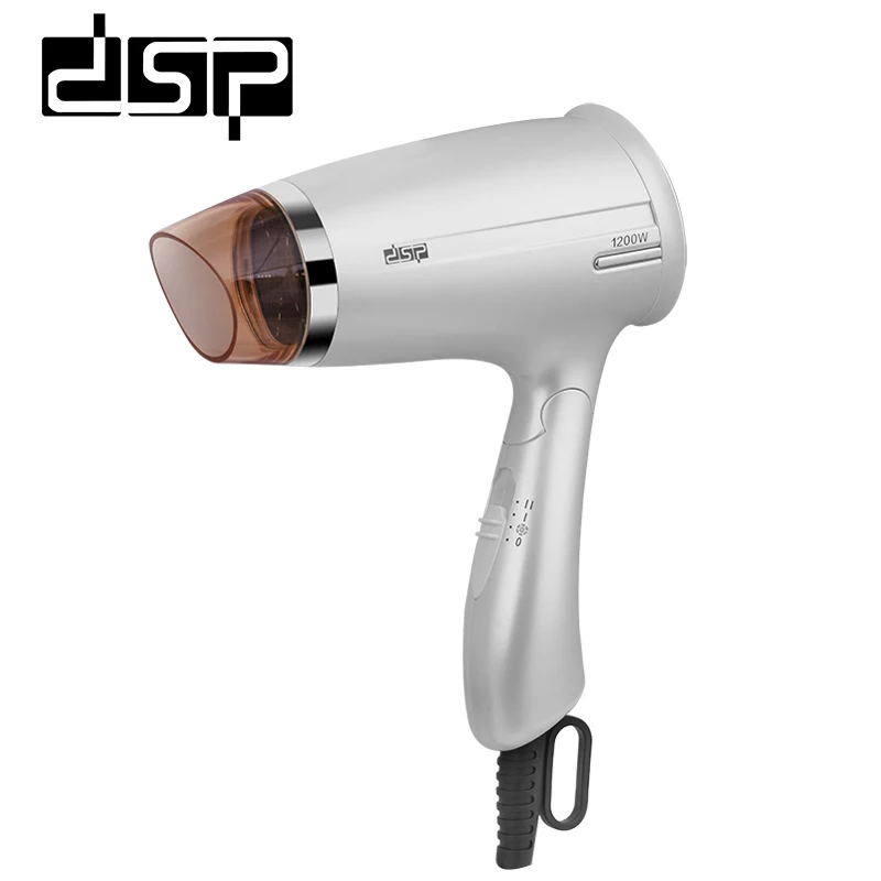 Электрическая сушилка для волос DSP складная ручка фен 1200 Вт бытовой портативный с