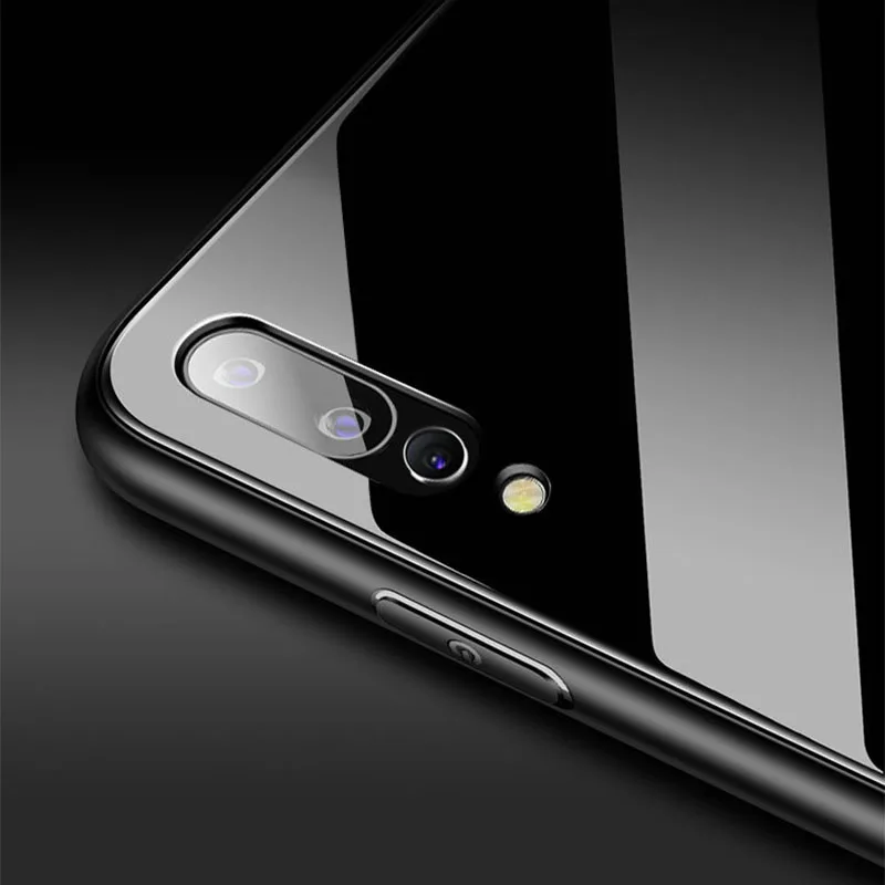 Роскошный стеклянный зеркальный чехол SemgCeKen для huawei p20 pro lite p20pro p 20, силиконовый тонкий жесткий чехол для телефона etui