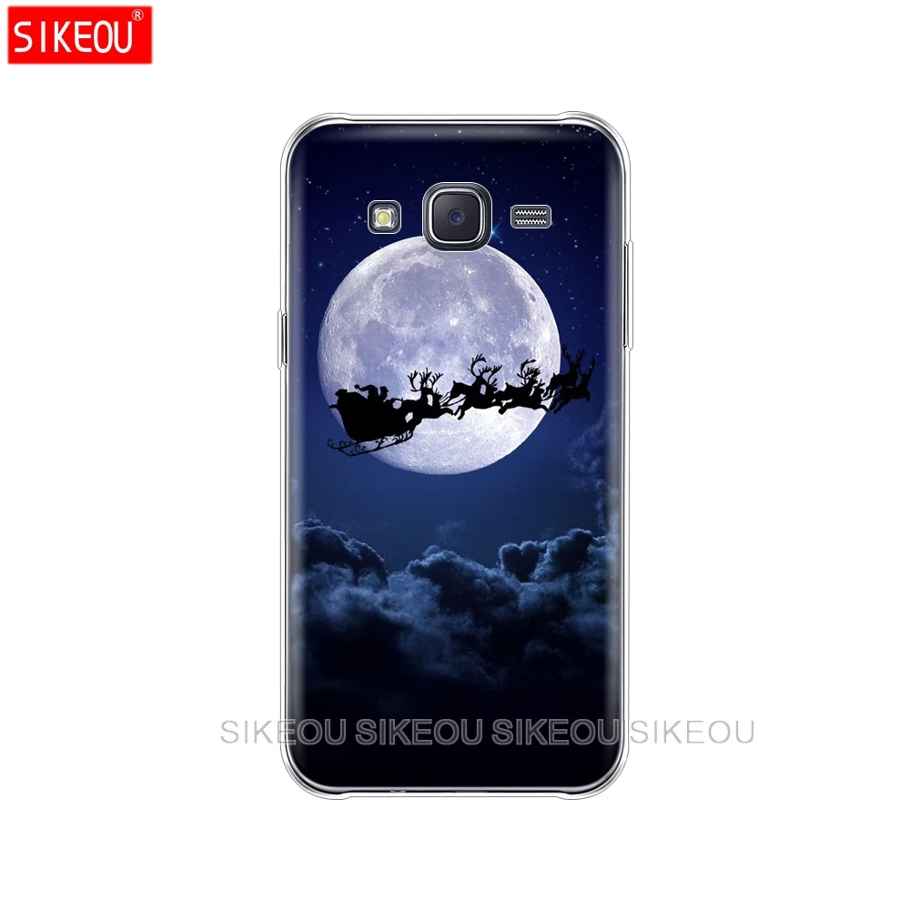 Силиконовый чехол для телефона Samsung Galaxy J1 J2 J3 J5 J7 MINI 2016 2015 prime case New Year Merry