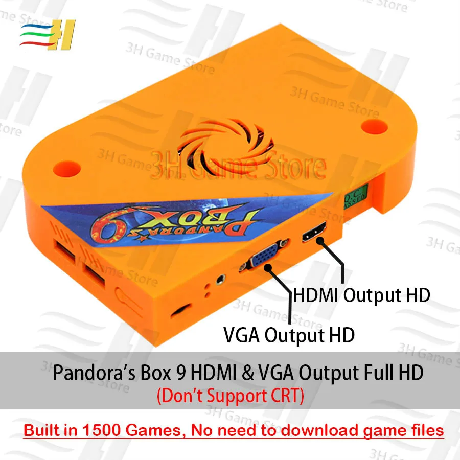 Pandora box 9 аркадная версия игровая доска встроенный в 1500 игры для аркадной машины Pandora's Box 9 1500 В 1 pandora 5S 6s 7 pacman