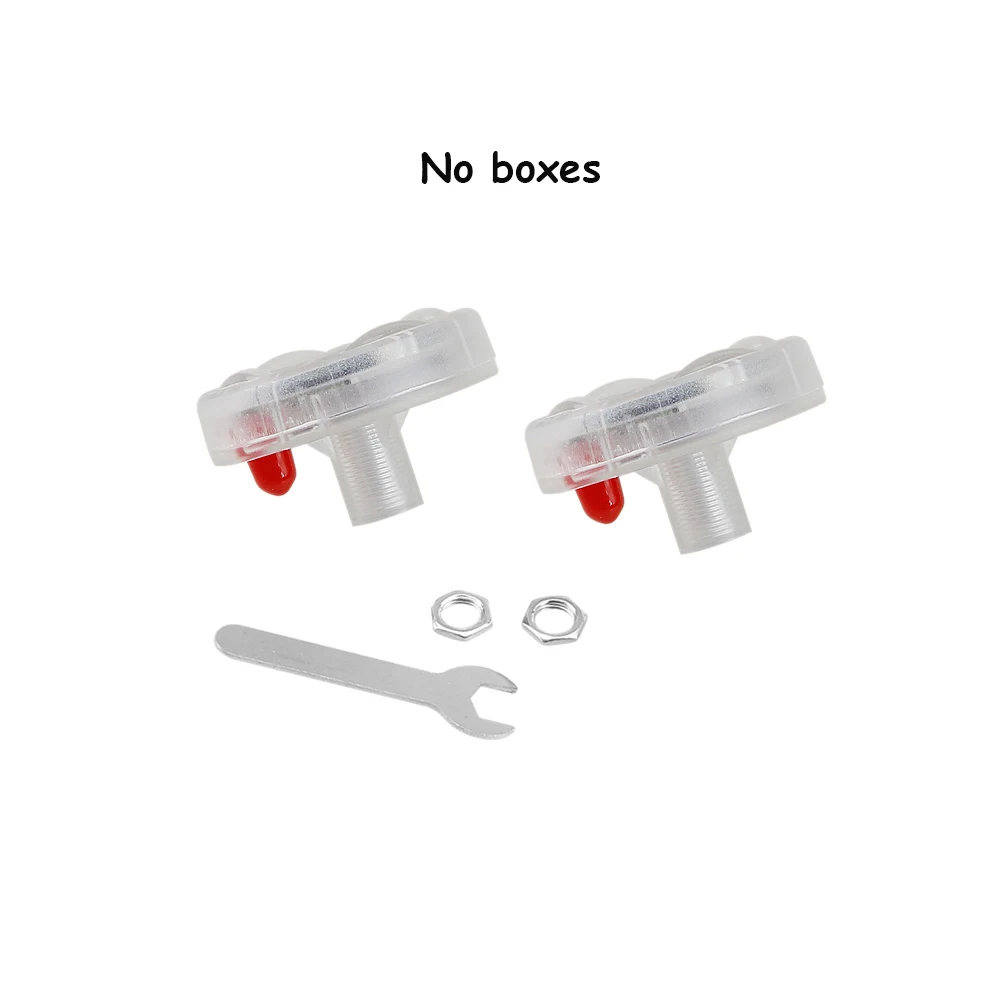 2pcs Tire lights Автомобильный мотоциклетный колесный светильник, декоративный светильник, клапаны, воздушные колпачки, автомобильные аксессуары, мигающий яркий светодиодный светильник на солнечной энергии - Цвет: 2pcs Tire lights