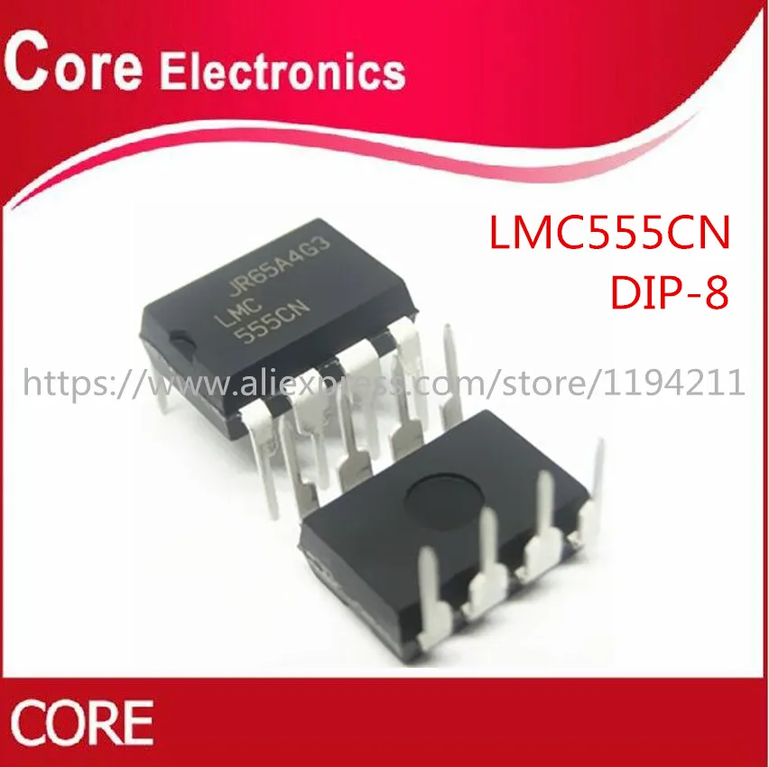 LMC555CN LMC555 DIP8 IC 100 шт./лот|Интегральные схемы| |