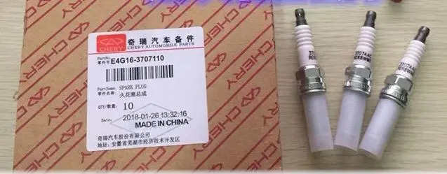 E4G16 3707110 Свеча зажигания для Chery QQ 371 1 0 3 cilindros DVVT 6 4 cilindros|filter|filter fuel |