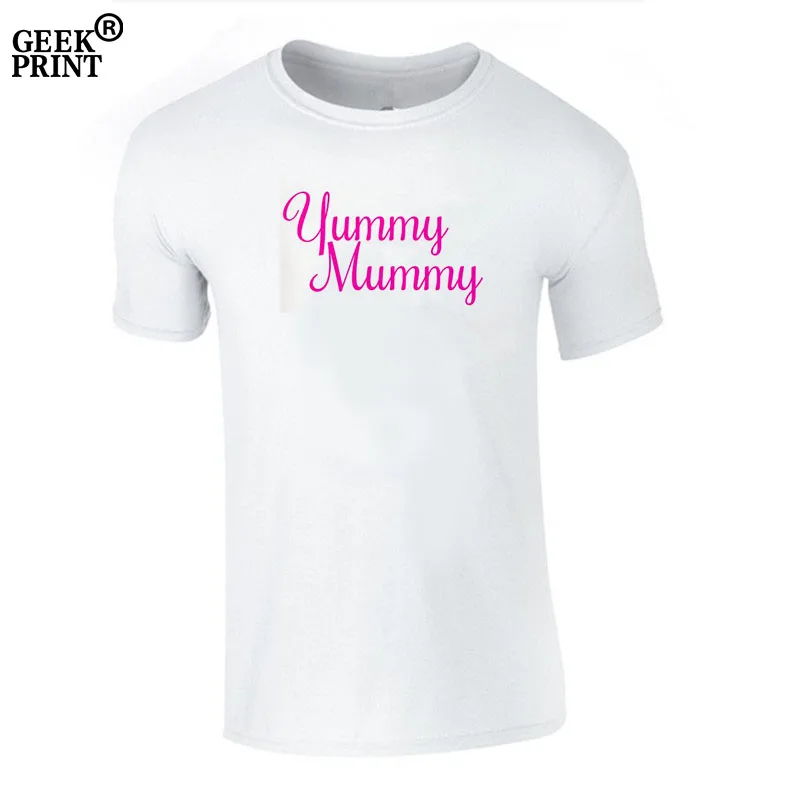 Женская футболка Yummy Mummy забавная для мамы и дочки вечерние женские топы подарки