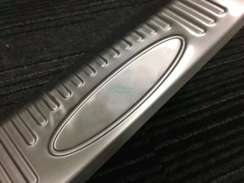 

Car styling 4pcs stainless steel Internal door sill strip decoration strip For Jeep Compass 2017 2018 with logo