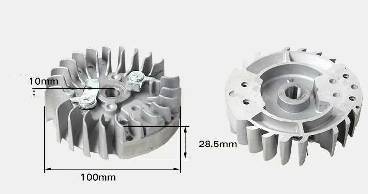 Китайский маховик бензопилы 45CC 52CC 58CC 4500 5200 5800|Аксессуары для
