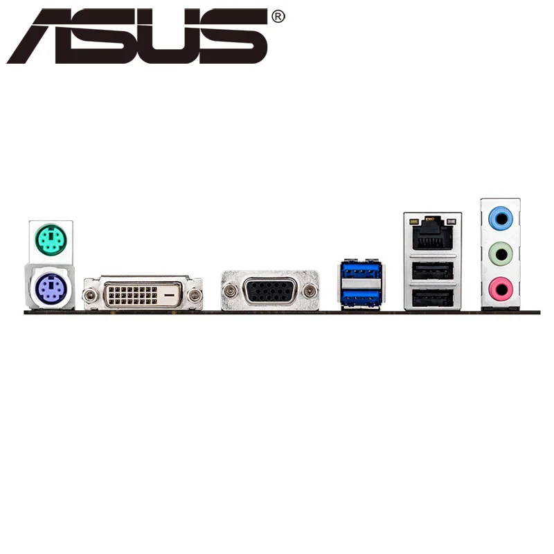 Asus H81M-K настольная материнская плата H81 Socket LGA 1150 i3 i5 i7 DDR3 16G Micro-ATX UEFI биос оригинальная б/у материнская плата горячая распродажа