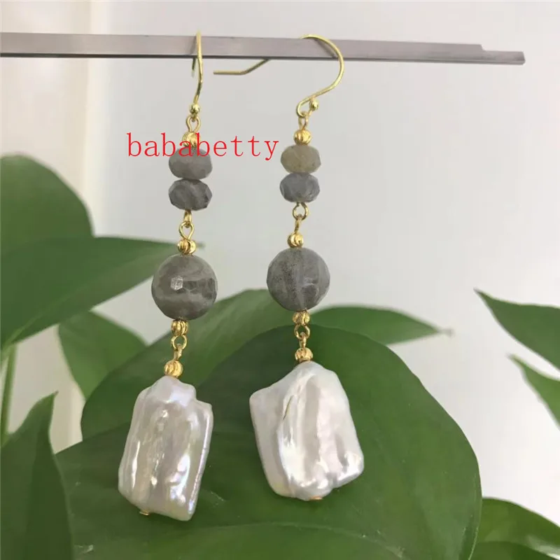 Серьги-Крючки из тибетского серебра новые нестандартные квадратные серьги