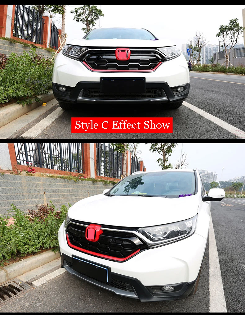 Для Honda CR-V CRV передний бампер гоночная решетка гриль глянцевая черная крышка гриль замена автомобиль Стайлинг автозапчасти