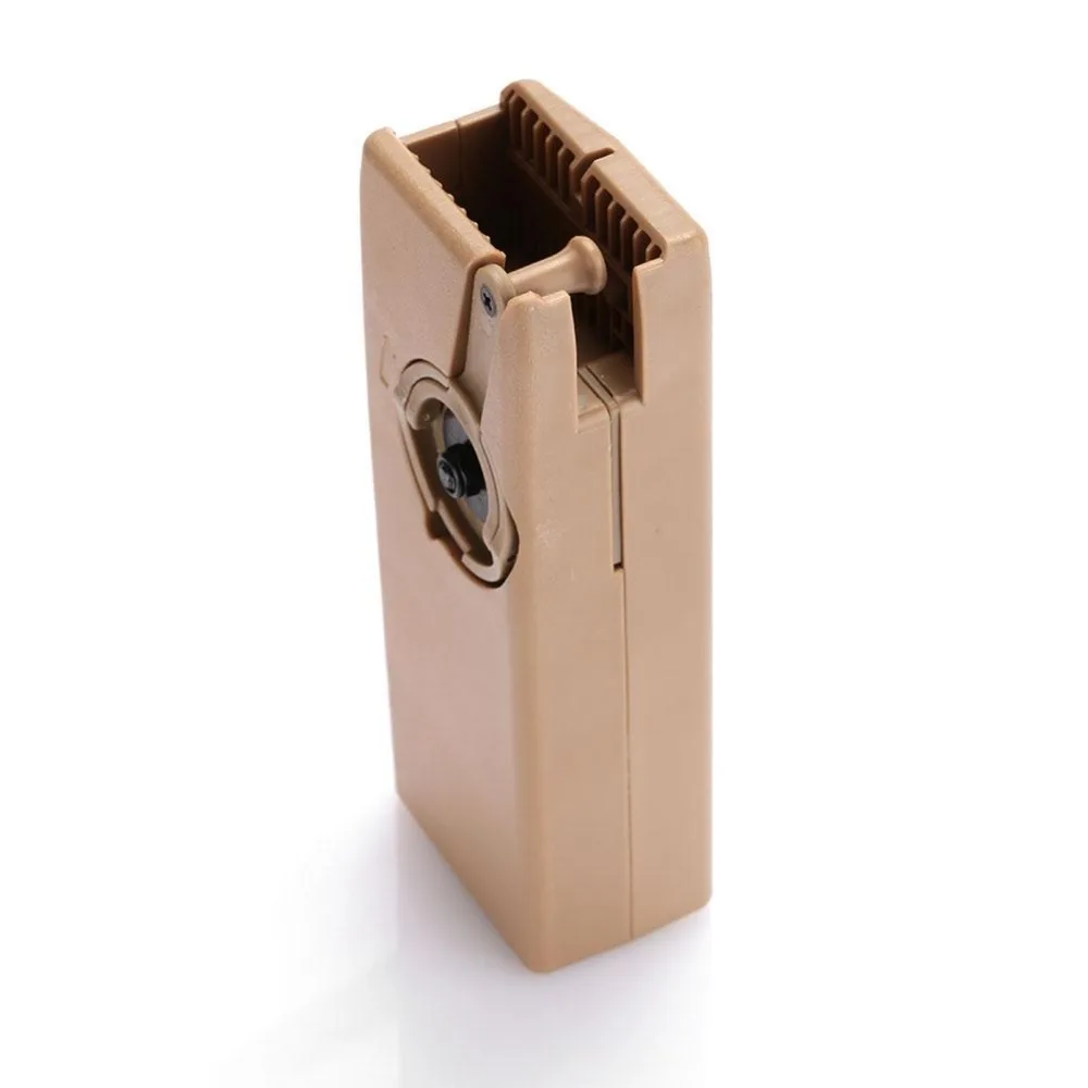 WosporT 1000-зарядный механизм M4 Airsoft Paintball Hand Crank Plastic BB Speed Loader Quick Hunting Accessories for AEG/EBB Magazine on.