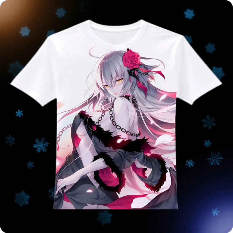 Футболка для косплея из аниме Fate Grand Order костюм по саблей Жанной душины Окита