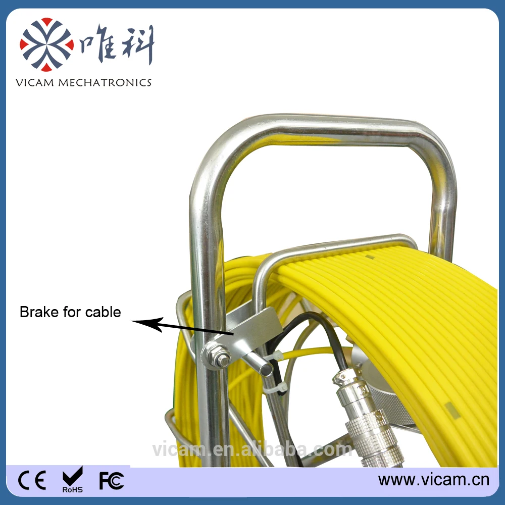 40 мм самонивелирующийся инструмент для контроля камеры с изображением труб