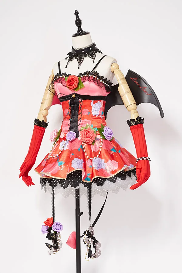 Love Live! Kotori Minami Комплект с рисунком маленький демон/дьявол Косплэй Пробуждение