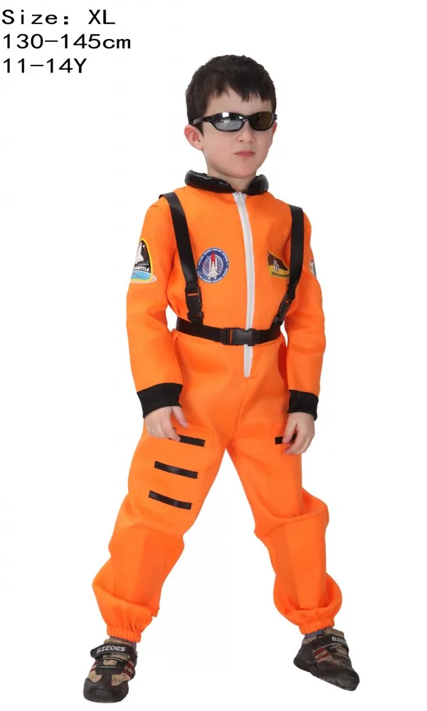 Astronaut XL Костюм на Хэллоуин, одежда для мальчиков, Детский Костюм Пилота спецназа, Космический костюм, костюмы астронавтов, косплея для детей - Цвет: Astronaut XL