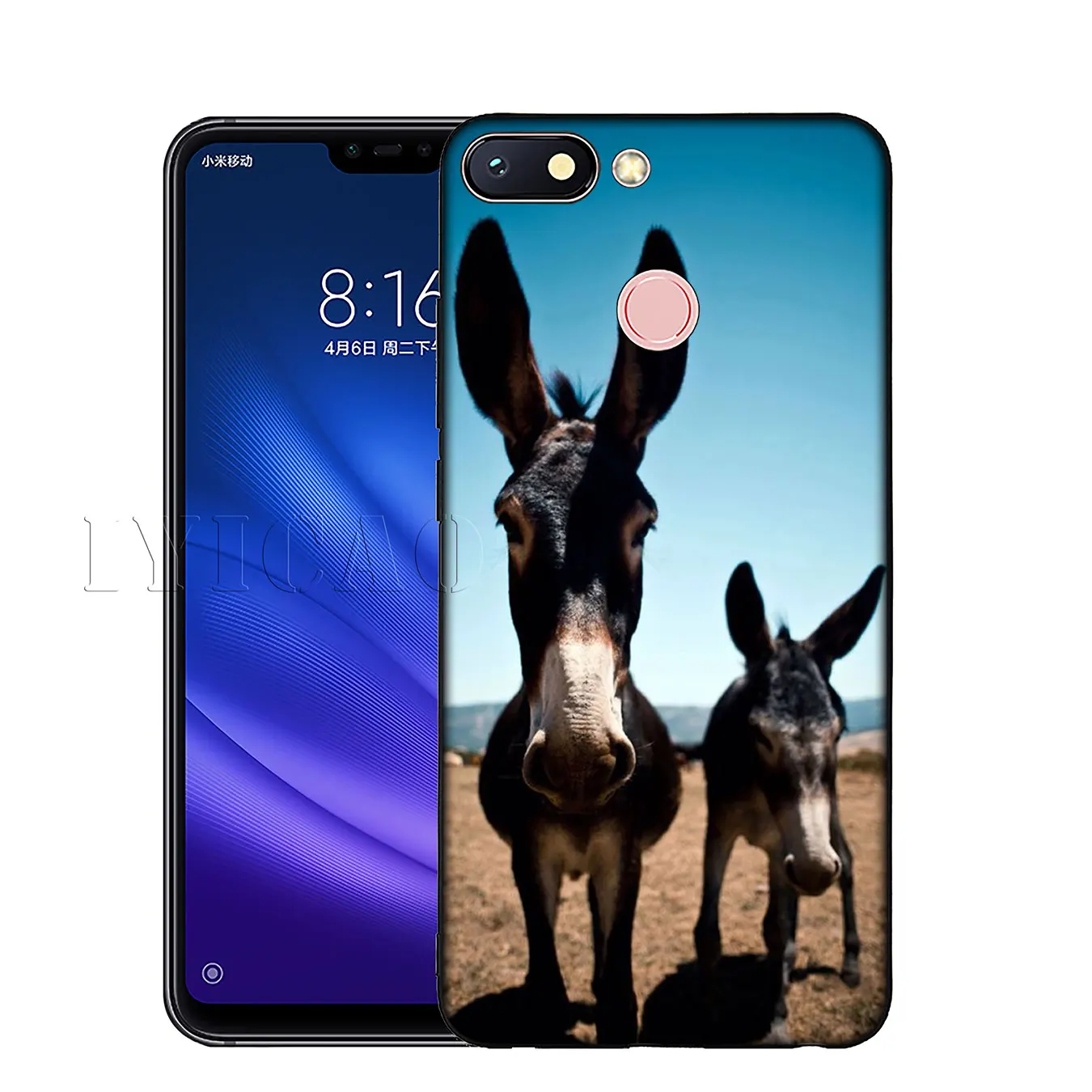 IYICAO Ослик Забавный Альпака Лошадь мягкий силиконовый чехол для телефона Xiaomi Mi 9 SE