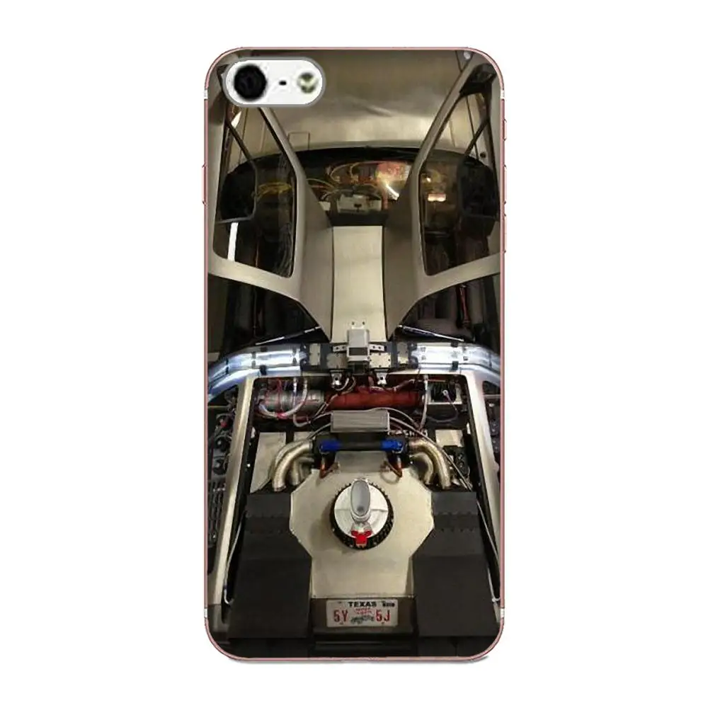 Мягкий чехол для телефона Samsung Galaxy Note 5 8 9 S3 S4 S5 S6 S7 S8 S9 S10 mini Edge Plus Lite Car Back To Future