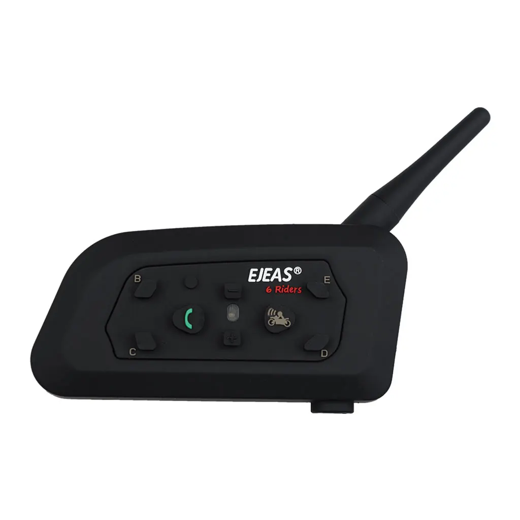 ejeas V6PRO Bluetooth Moto шлем наружная рация спортивная Гарнитура для общения 1200 м Talkback расстояние водонепроницаемый ветрозащитный