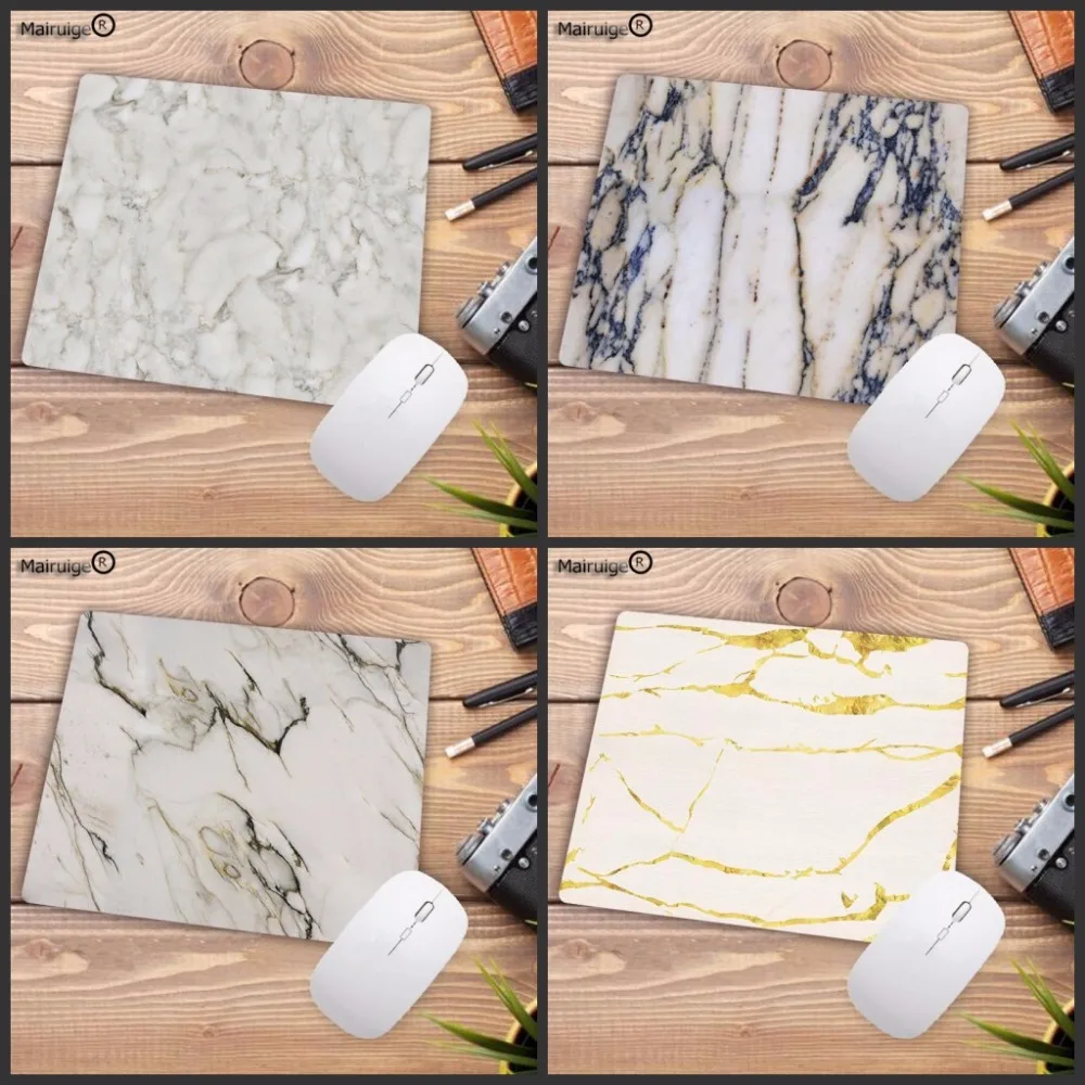 

Коврик для мыши Mairuige с мраморным рисунком, 18x22 см, 20x25 см, 25x29 см, XL