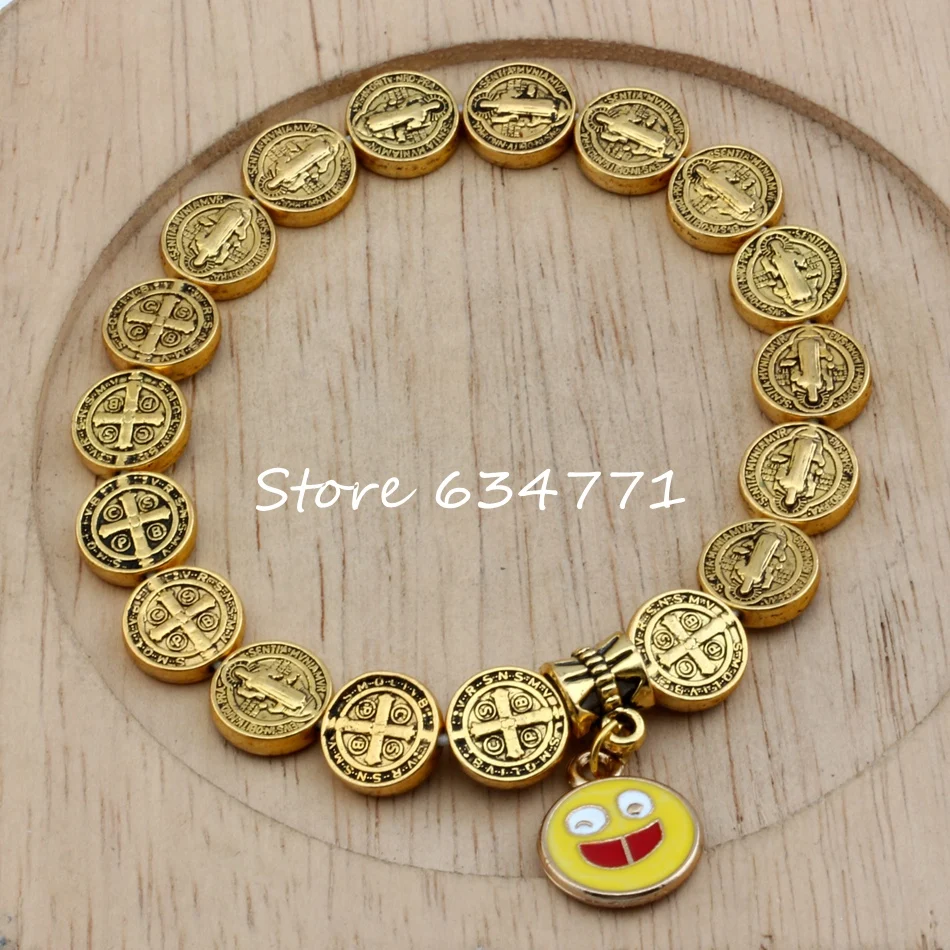 Горячее предложение! Распродажа! 1 шт. Эластичность Браслеты старинный золотой