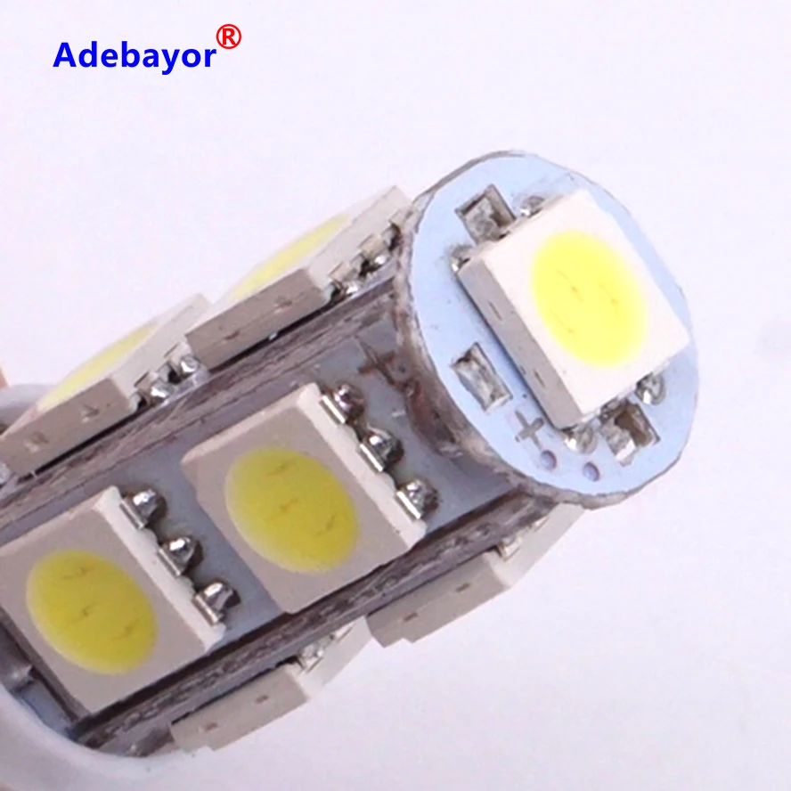 500X Авто BA9S t11 9SMD 6523 1895 W6W T4W 9 led smd 5050 светильник 12V рулевой указатель поворота панель