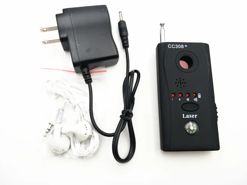 Wi Fi радио CC308 + RF GSM устройство анти шпионский лазер Пинхол объектив скрытая камера