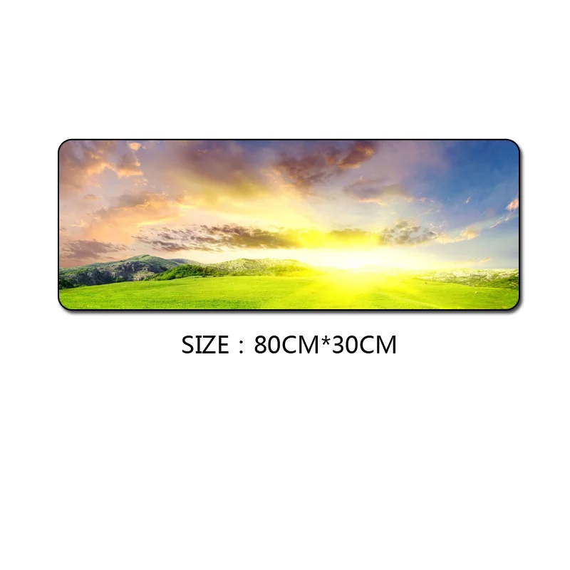 Model B FFFAS 80X30 см природа sunrise коврик для мыши большой ноутбук компьютер ПК клавиатура и коврик для мыши лазерная печать Высокая эффективность противоскользящая - Цвет: Model B