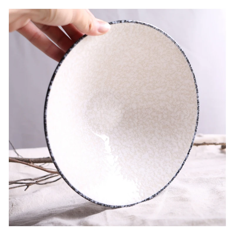 1 шт. креативная винтажная чаша японская керамическая посуда Ресторан Ramen Risen