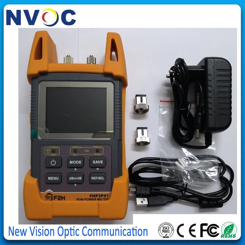 FHP3P01 Grandway GPON EPON PON оптический измеритель мощности с хранилищем данных 1000
