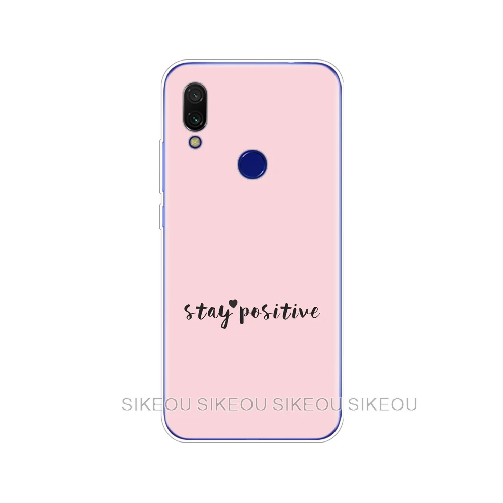 34697 Чехол для Xiaomi redmi 7, силиконовый мягкий ТПУ чехол для redmi 7, 6,26 дюймов, модель snapdragon 632, чехлы с рисунком - Цвет: 34697