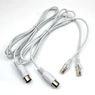 2 шт., сменный кабель для ухода за грудью, Вакуумная чашка, замена проволоки 180 см, 8 ядер, с хрустальной головкой, для EMS, микротоковая вибрация