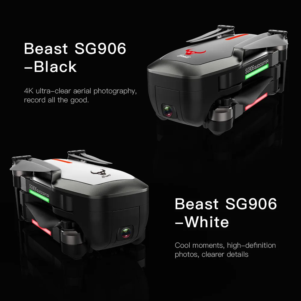 5G Wifi FPV gps складной Дрон с камерой 4K HD 120 ° Широкий угол 500 м расстояние бесщеточный Дрон 25 минут время полета RC Квадрокоптер