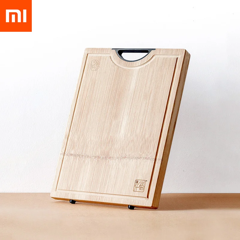 Xiaomi YIWUYISHI разделочная доска 2,6 см бамбуковая разделочная доска утолщенная противомикробная кухонная коврик для мяса