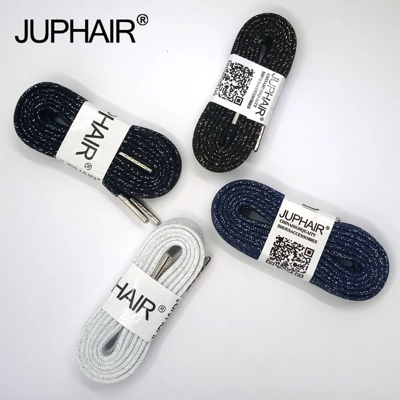 1 пара Sholaces cordones anchos zapatilla Женская обувь на шнуровке zapatillas hombre deportiva Metal shoes Take the